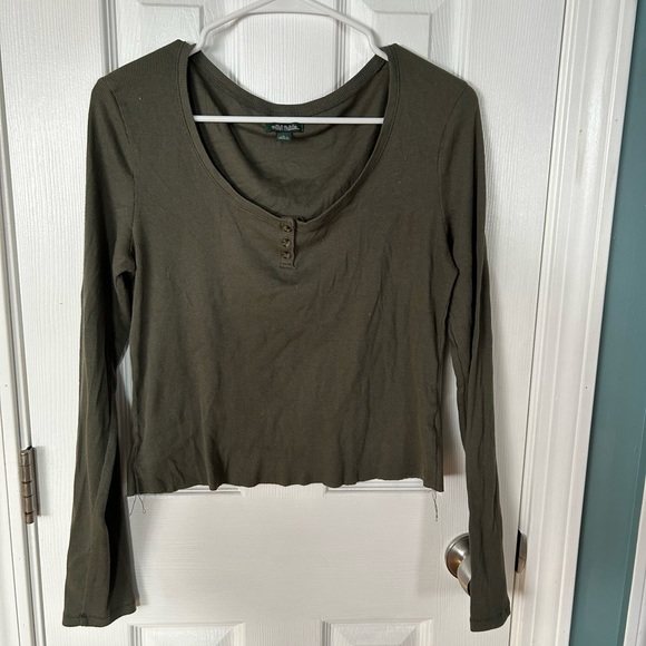 Wild Fable Ribbed Long Sleeve - Picture 1 of 1